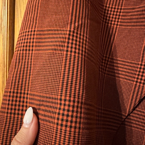 Aritzia Orange Tie Front Skirt - Picture 2 of 3